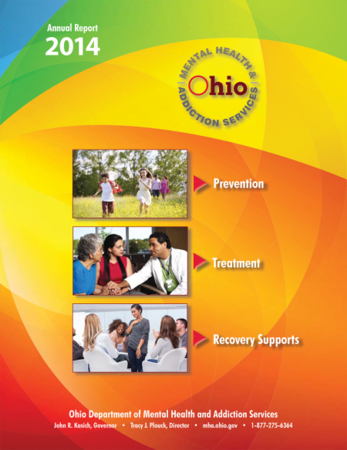 OhioMHAS SFY Annual Report Cover